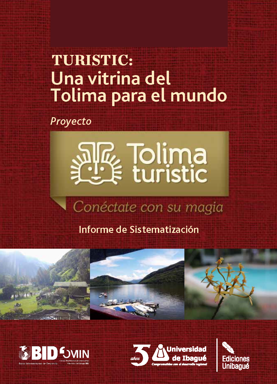 Cover of Turistic: Una vitrina del Tolima para el mundo